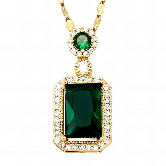 Necklace, 18K Gold Plated Steel