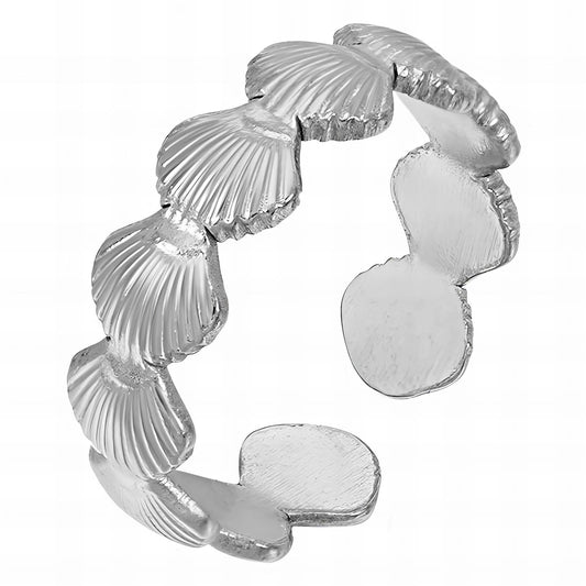 Seashells Ring, Stainless Steel