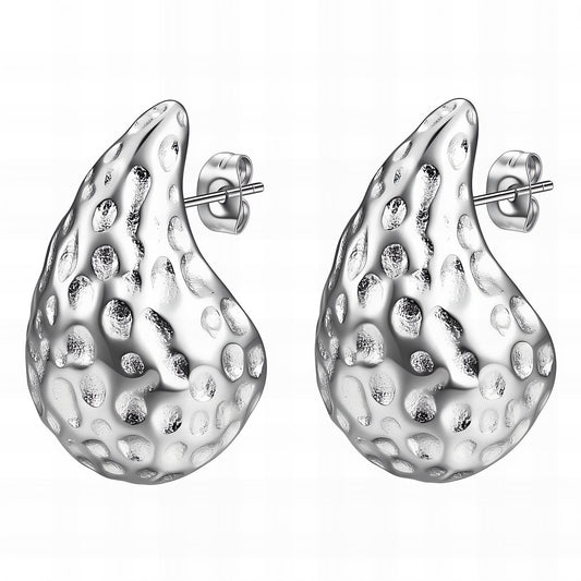 Teardrops Earrings, Stainless Steel